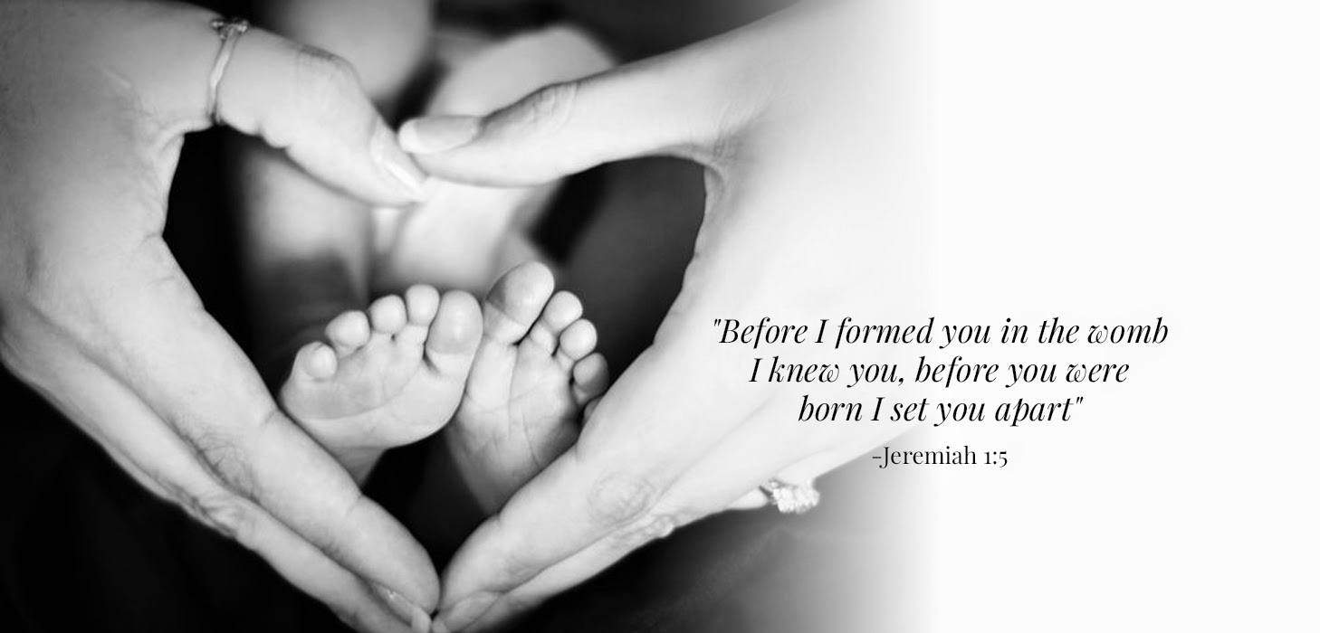 Baby Feet with Quote